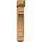 Ekena Millwork Merced Craftsman Smooth Bracket w/ Offset Brace, Western Red Cedar, 7 1/2"W x 30"D x 42"H BKT0806X30X42MRC04SWR - alternate 2
